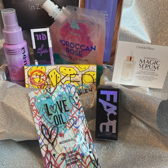 🖤12 PIECE URBAN DECAY🖤BEAUTY SELF CARE BUNDLE W/SHISEIDO COSMETIC CASE - Picture 4 of 11